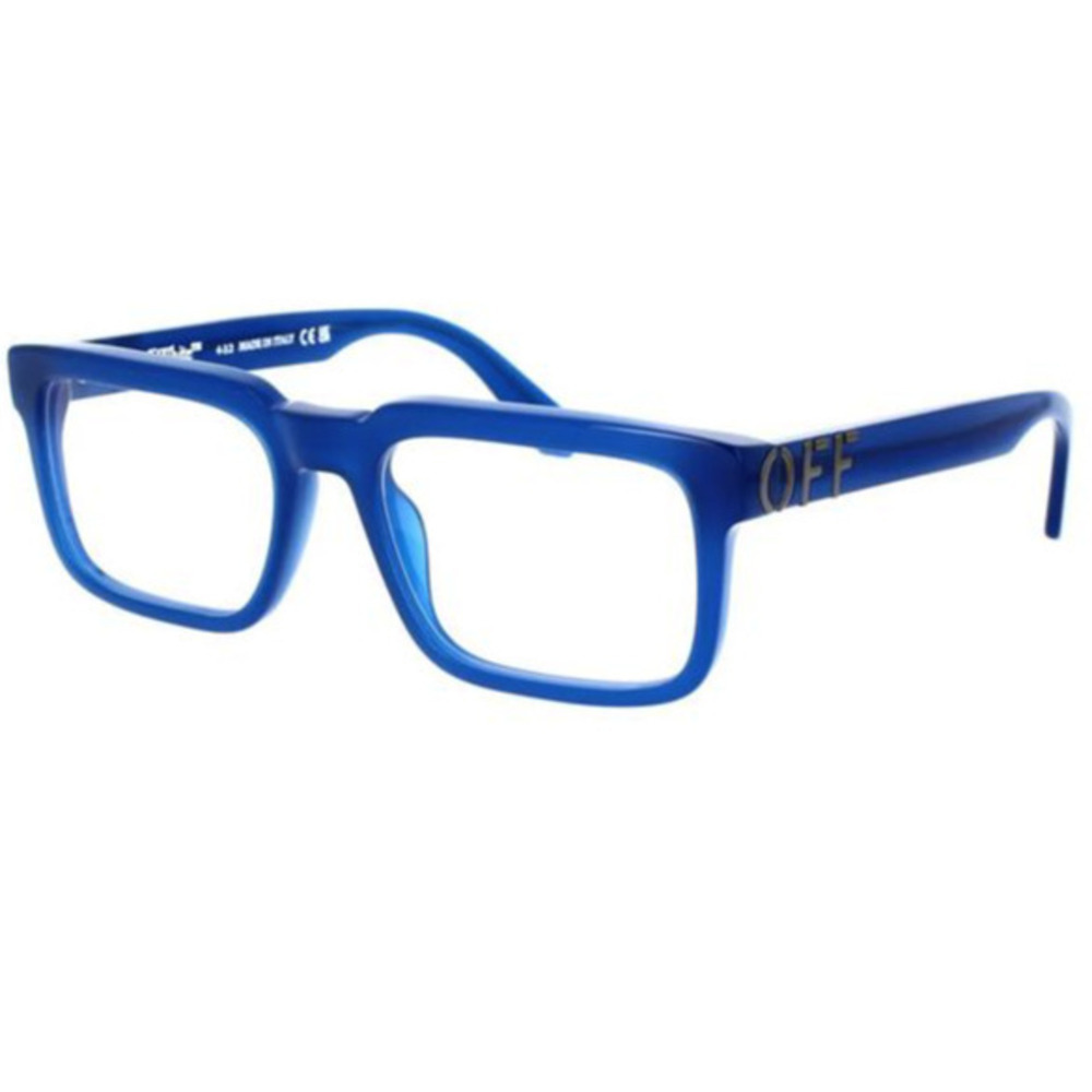 Off-White OERJ070S24PLA0014500 Eyeglasses Blue Acetate Rectangle